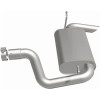 BRExhaust 18-25 Jeep Wrangler 2.0L Direct-Fit Replacement Rear Muffler Kit - 108-0301 Photo - out of package