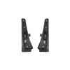 EOS Carbon Fiber Splash Guards Front - C8 Corvette Z06 / ZR1 (MF-1265-BKCF)