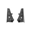 EOS Carbon Fiber Splash Guards Front - C8 Corvette Z06 / ZR1 (MF-1265-BKCF)