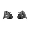EOS Carbon Fiber Splash Guards Front - C8 Corvette Z06 / ZR1 (MF-1265-BKCF)