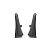EOS Carbon Fiber Splash Guards Front - C8 Corvette Z06 / ZR1 (MF-1265-BKCF)