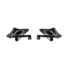 EOS Carbon Fiber Splash Guards Rear - C8 Corvette Z06 / ZR1 (MF-1266-BKCF)