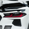 EOS Carbon Fiber Rear Tailight Side Covers - C8 Corvette Stingray / Z06 / ZR1 (VENT-1297-BKCF)