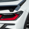 EOS Carbon Fiber Rear Tailight Side Covers - C8 Corvette Stingray / Z06 / ZR1 (VENT-1297-BKCF)