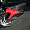 EOS Carbon Fiber Door Lower Kick Panel Covers - C8 Corvette (VENT-1339-BKCF)