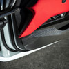 EOS Carbon Fiber Door Lower Kick Panel Covers - C8 Corvette (VENT-1339-BKCF)