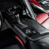 EOS Carbon Fiber Center Console Shifter Trim - 14-19 C7 Corvette (VENT-1402-BKCF)