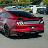 EOS Carbon Fiber Trunk Applique Panel - 15-17 Ford Mustang S550 (TRUNK-1502-BKCF)