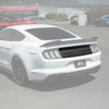 EOS Carbon Fiber Trunk Applique Panel - 18-23 Ford Mustang S550 (TRUNK-1503-BKCF)