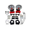 Baer Brakes 70 Ford Fairlane 11in SS4 Int Hub Front SDZ Brake Kit - Fire Red - 4261647FR