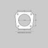 Baer Brakes 82-92 Chevrolet Camaro 14in Extreme+ Rear SDZ Brake Kit - Silver - 4302402S