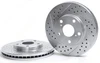 Baer Brakes 07-18 Jeep Wrangler JK Claw Performance Front Rotors - 53040-020