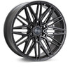 Vossen HF6-5 Wheel - 22x10 / 6x135 / -18 Offset / Super Deep / Matte Gunmetal