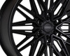 Vossen HF6-5 Wheel - 22x10 / 6x135 / -18 Offset / Super Deep / Satin Black