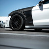 EOS Carbon Fiber Vented Fenders GT500 Style - 18-23 Ford Mustang (FENDER-1379-BKCF)