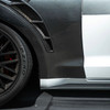 EOS Carbon Fiber Vented Fenders GT500 Style - 18-23 Ford Mustang (FENDER-1379-BKCF)
