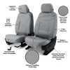 Covercraft 19-26 Mercedes-Benz Sprinter Enduro Waterproof Custom Front Row Seat Covers-Grey - SS2541WFGY Photo - out of package