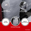 Covercraft 14-23 Ford Transit Polycotton SeatSaver Custom Front Row Seat Covers-Misty Grey - SS3442PCCT Photo - out of package