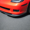 EOS ZRA1 Style Front Splitter - Matte Black - 05-13 C6 Corvette GS / Z06 / ZR1 (FLIP-1529-ABS)