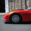 EOS ZRA1 Style Front Splitter - Matte Black - 05-13 C6 Corvette GS / Z06 / ZR1 (FLIP-1529-ABS)