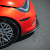 EOS ZRA1 Style Front Splitter - Matte Black - 05-13 C6 Corvette GS / Z06 / ZR1 (FLIP-1529-ABS)