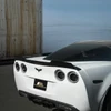 EOS ZR1 Extended Wickerbill Rear Spoiler - Matte Black - 05-13 C6 Corvette (SPOILER-1288-ABS)