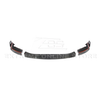 EOS Carbon Fiber Front Splitter - 3 Piece - 2023+ BMW M2 G87 (FLIP-1316-BKCF)