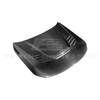 EOS Carbon Fiber Vented Hood - 2023+ BMW M2 G87 (HOOD-1296-BKCF)