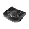EOS Carbon Fiber Vented Hood - 2023+ BMW M2 G87 (HOOD-1296-BKCF)