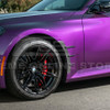 EOS Carbon Fiber Fender Arch Canards - 2023+ BMW M2 G87 (VENT-1305-BKCF_VENT-1306-BKCF)