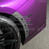 EOS Carbon Fiber Fender Arch Canards - 2023+ BMW M2 G87 (VENT-1305-BKCF_VENT-1306-BKCF)