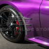 EOS Carbon Fiber Fender Arch Canards - 2023+ BMW M2 G87 (VENT-1305-BKCF_VENT-1306-BKCF)