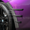 EOS Carbon Fiber Fender Arch Canards - 2023+ BMW M2 G87 (VENT-1305-BKCF_VENT-1306-BKCF)