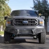 Go Rhino 21-23 Ford F-150 (4dr) Element Front Bumper w/ Power Bar - Tex. Blk - 343981T Photo - Mounted