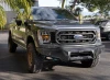 Go Rhino 21-23 Ford F-150 (4dr) Element Front Bumper w/ Power Bar - Tex. Blk - 343981T Photo - Mounted