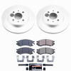 Power Stop 91-92 Saturn SC Front Z23 Coated Brake Kit - CPK1515-23 Photo - Primary