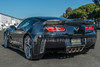 EOS Stage 3 Carbon Fiber Rear Spoiler w. Carbon Fiber Winglets w. Wickerbill - C7 Corvette GS / Z06