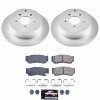 Power Stop 07-09 Hyundai Santa Fe Rear Z23 Coated Brake Kit - CPK4694-23 Photo - Primary