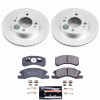 Power Stop 14-15 Mitsubishi Mirage Front Z23 Coated Brake Kit - CPK7217-23 Photo - Primary