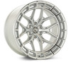 Vossen HFX-1 Wheel - 17x9 / 6x139.7 / +0 Offset / Super Deep / Silver Polished - 14+ Silverado & Sierra 1500