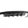 EOS Rear Diffuser Track Style - Gloss Black - 16-24 Camaro SS (DIFF-1450-V2-ABS) 