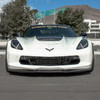 EOS Stage 2 Front Splitter w/o Winglets - Hydro-Dip Carbon Fiber - C7 Corvette Stingray / GS / Z06 (FLIP-092-CFLK)