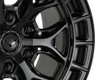 Vossen HFX-1 Wheel - 20x9 / 6x139.7 / +18 Offset / Deep / Satin Black - 14+ Silverado & Sierra 1500