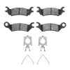 R1 86-87 Mazda 626 Rear Optimum OE Brake Pads & Hardware Kit - 2551-0361-01 Photo - Primary