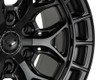 Vossen HFX-1 Wheel - 22x12 / 6x139.7 / -44 Offset / Ultra Deep / Satin Black - 14+ Silverado & Sierra 1500 / RAM TRX