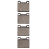 R1 61-04 Volvo V70 Front/Rear Euro Ceramic Brake Pads - 2600-0031-00 Photo - out of package