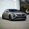 EOS Carbon Fiber Front Splitter - 2025+ Cadillac CT5-V Blackwing (FLIP-1436-BKCF)