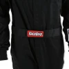 RaceQuip Black Chevron-1 Suit - SFI-1 Small - 130902RQP Photo - out of package