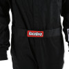 RaceQuip Black Chevron-1 Suit - SFI-1 M Tall - 130904RQP Photo - out of package