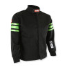 RaceQuip Green Trim SFI-1 JR. Jacket - Kids Small - 1960792RQP Photo - out of package